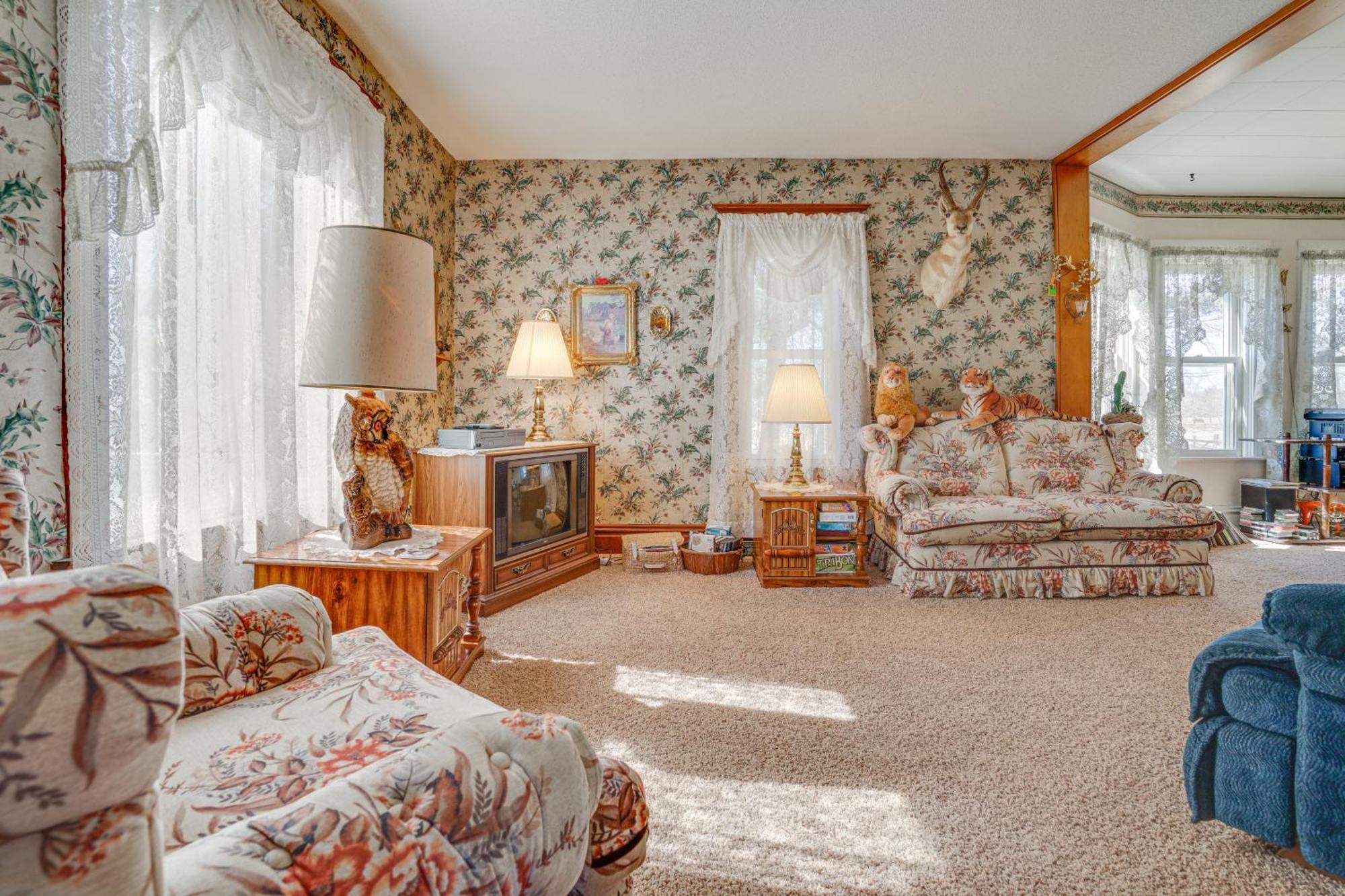 Quiet Farmhouse Retreat With Fire Pit - Pets Welcome Milltown Esterno foto
